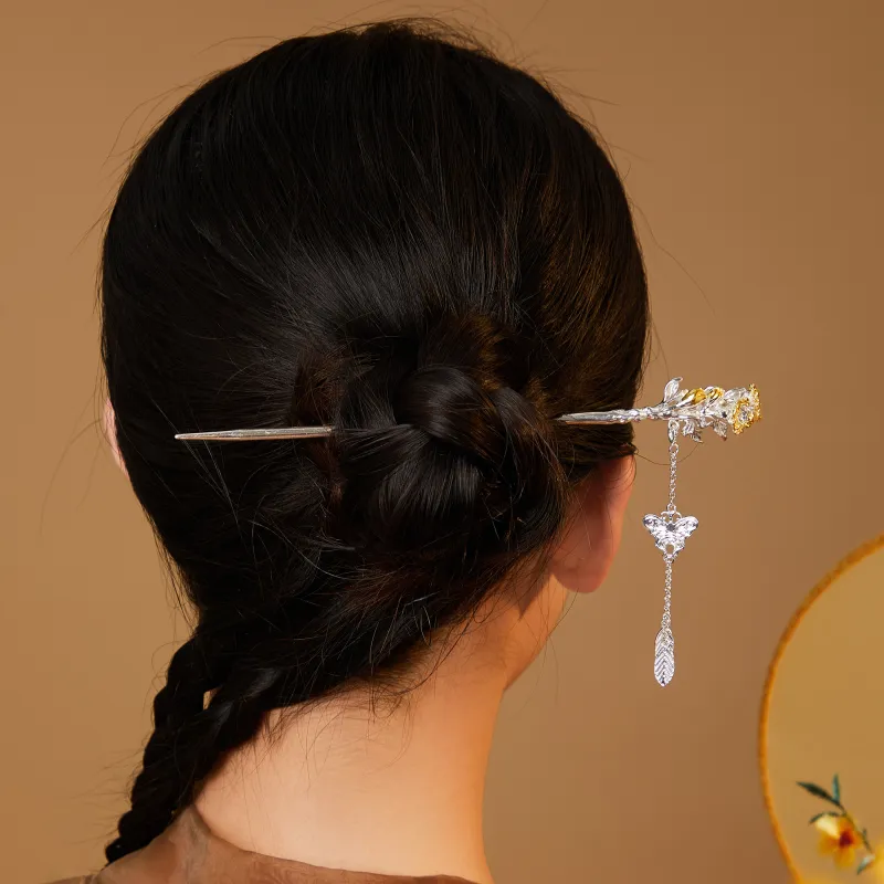 Huaying Copper Hairpins Women's-13