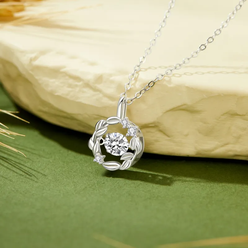 Huaying S925 Silver Necklaces Women's Good Luck-5