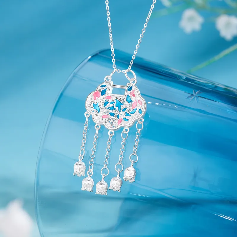 Huaying 925 Sterling Silver, Sterling Silver 990 Necklaces Women's-6