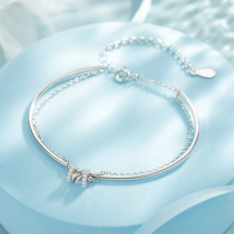 Huaying 999 Fine Silver Pure Silver Bracelets Women's-4