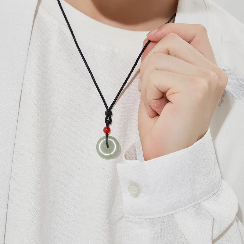 Huaying Chalcedony, Agate Necklace For Women's Women's Good Luck-5