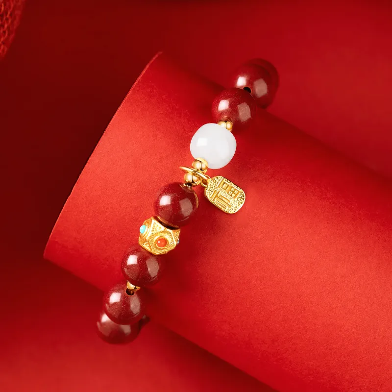 Huaying Chalcedony Bracelets Women's-5