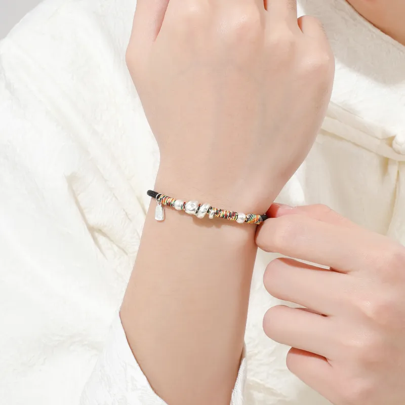 Huaying S925 Silver Bracelets Unisex-9