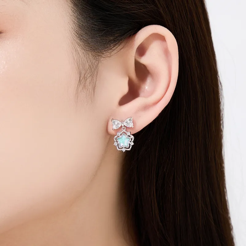 Huaying S925 Silver Earrings Women's-6