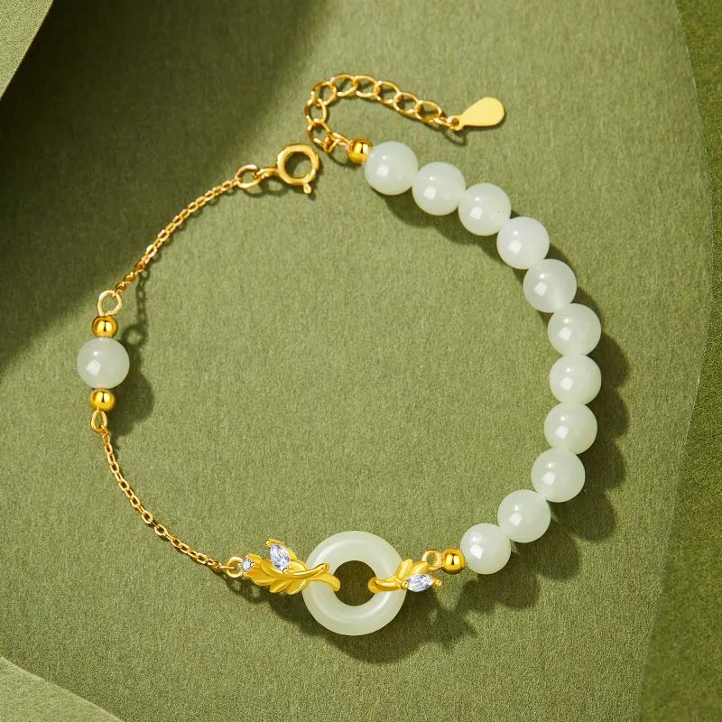 Huaying S925 Silver Bracelet Comes With Women's Women's Good Luck-5