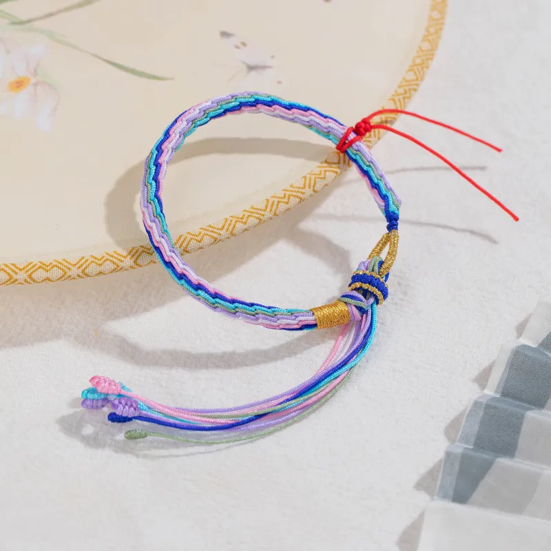 Huaying Braided String Bracelets Unisex-12