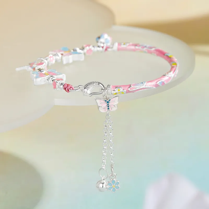 Huaying Sterling Silver Main Body Bangles Women's-4