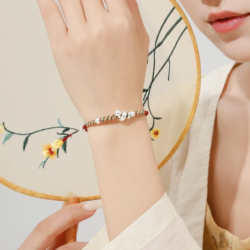 Huaying S925 Silver Bracelets Unisex-4