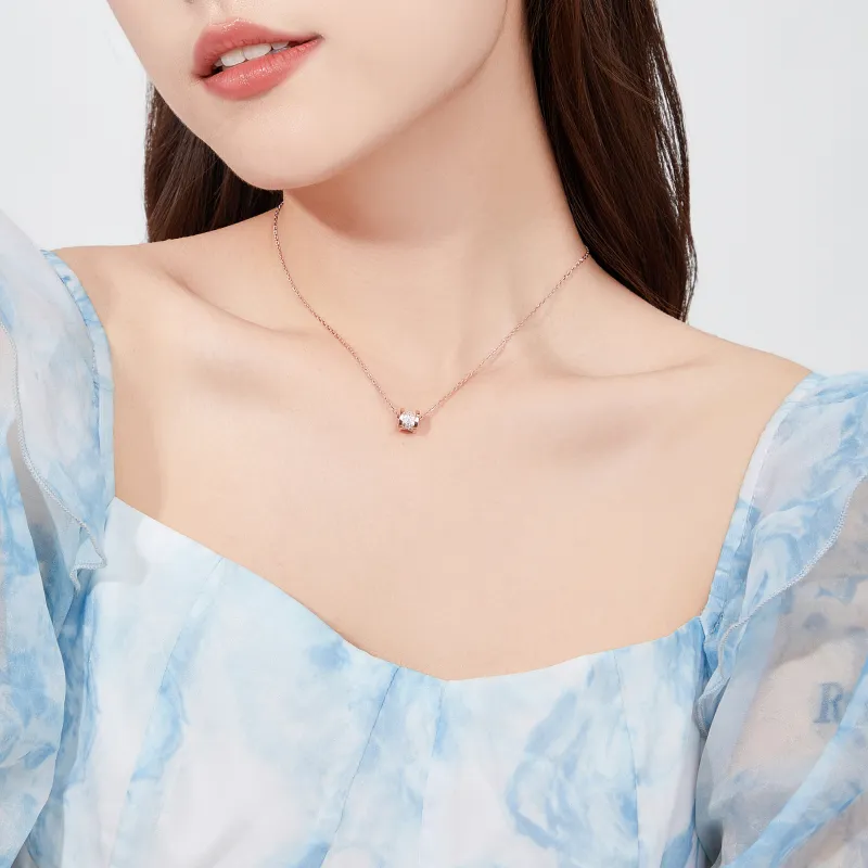Huaying 925 Sterling Silver Necklaces Women's-2