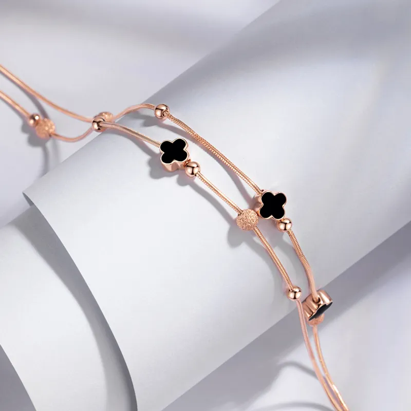 Huaying S925 Silver Bracelet Comes With Women's Women's Good Luck-5