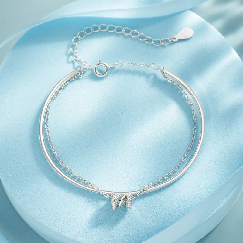 Huaying 999 Fine Silver Pure Silver Bracelets Women's-2