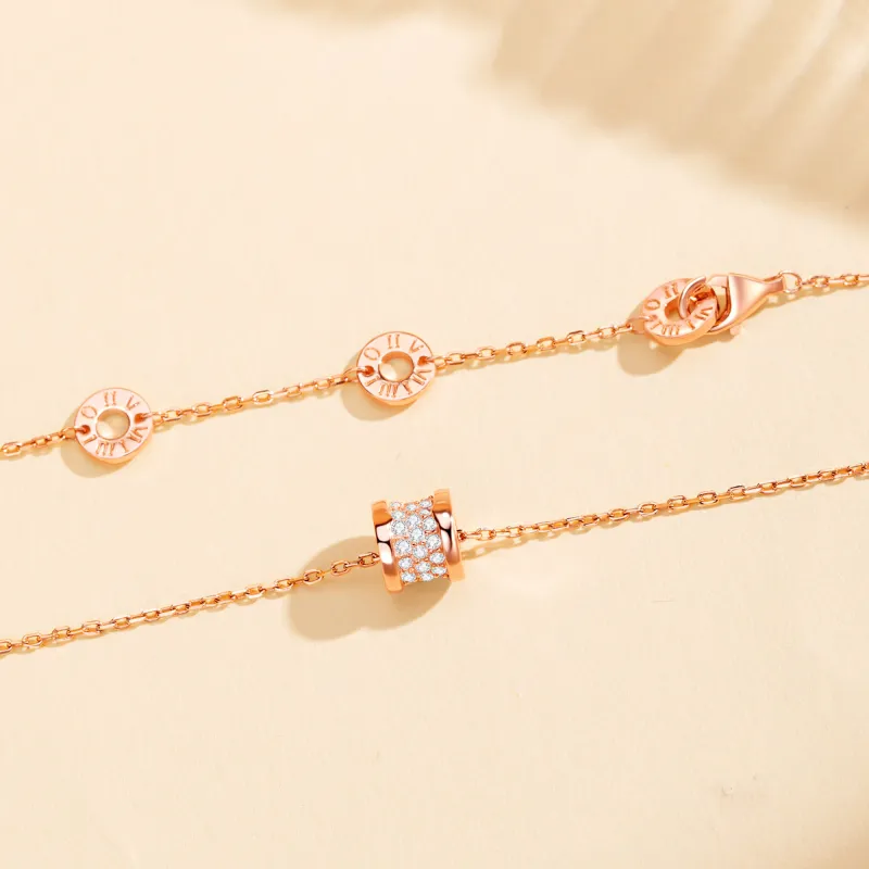 Huaying 925 Sterling Silver Necklaces Women's-5