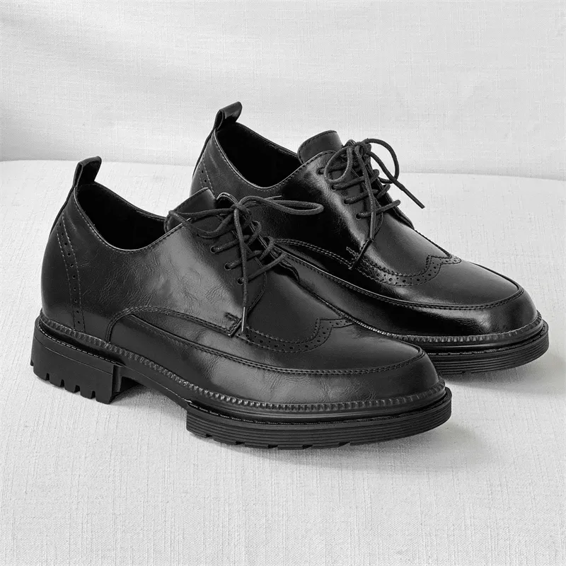 SOBB Men's Casual Shoes Men Low Top Black-3