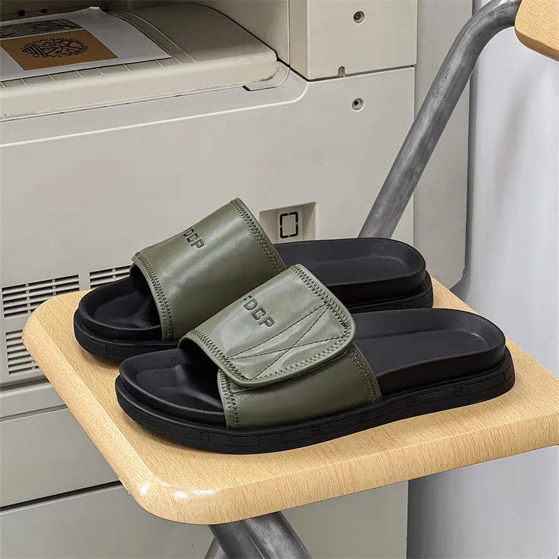 SOBB Rubber Sole Slip Resistant Abrasion Resistant Cushioning Slide Slippers Men's-13