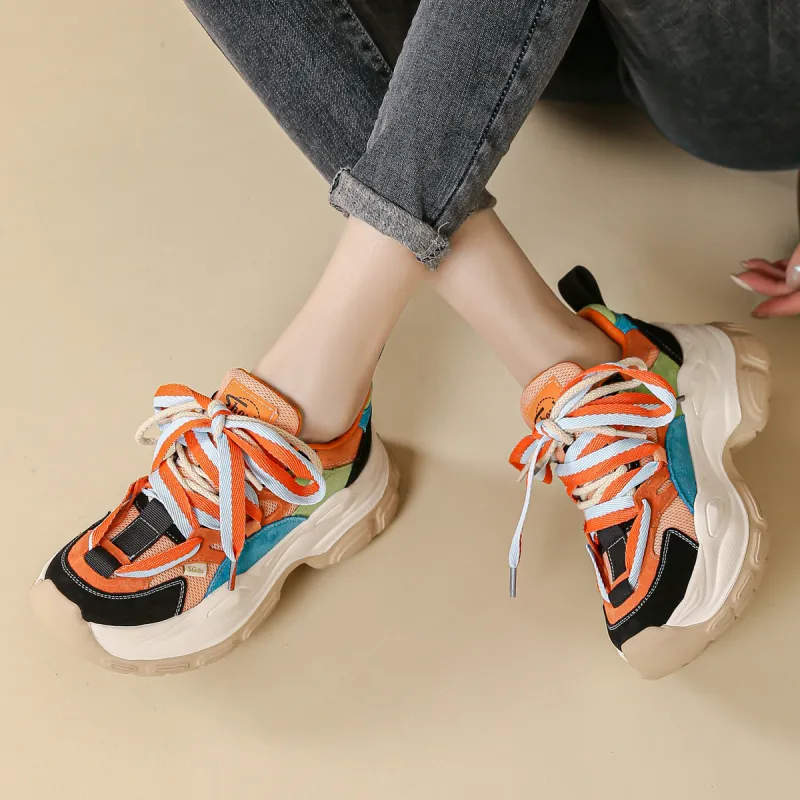 SOBB Low Top Chunky Sneakers Women's-1