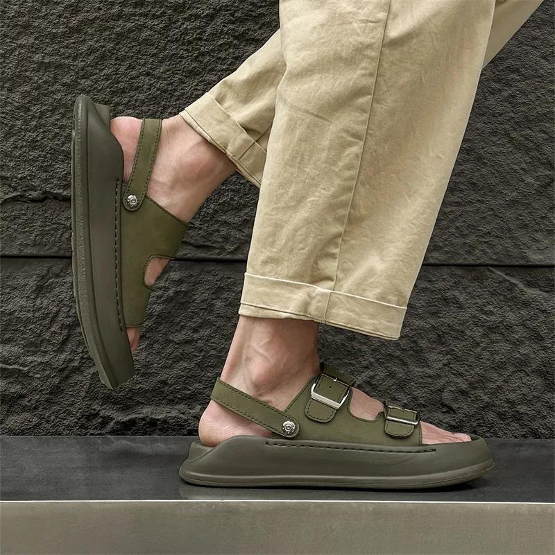 SOBB Beach Sandals Men Black-17
