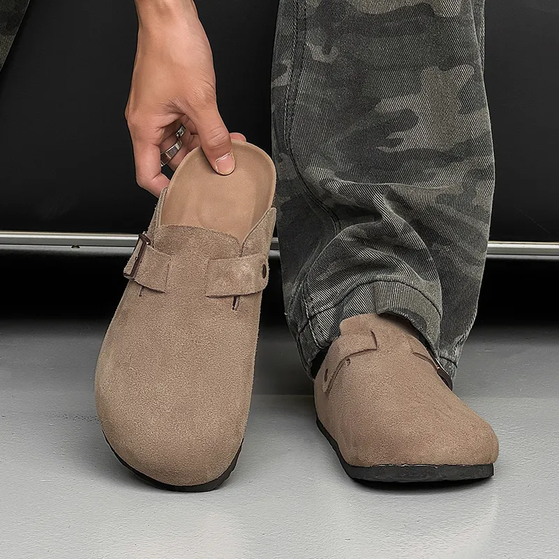SOBB Cork Sole Slide Slippers Unisex-11
