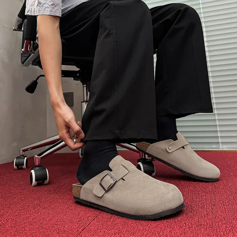 SOBB Cork Sole Slide Slippers Unisex-3