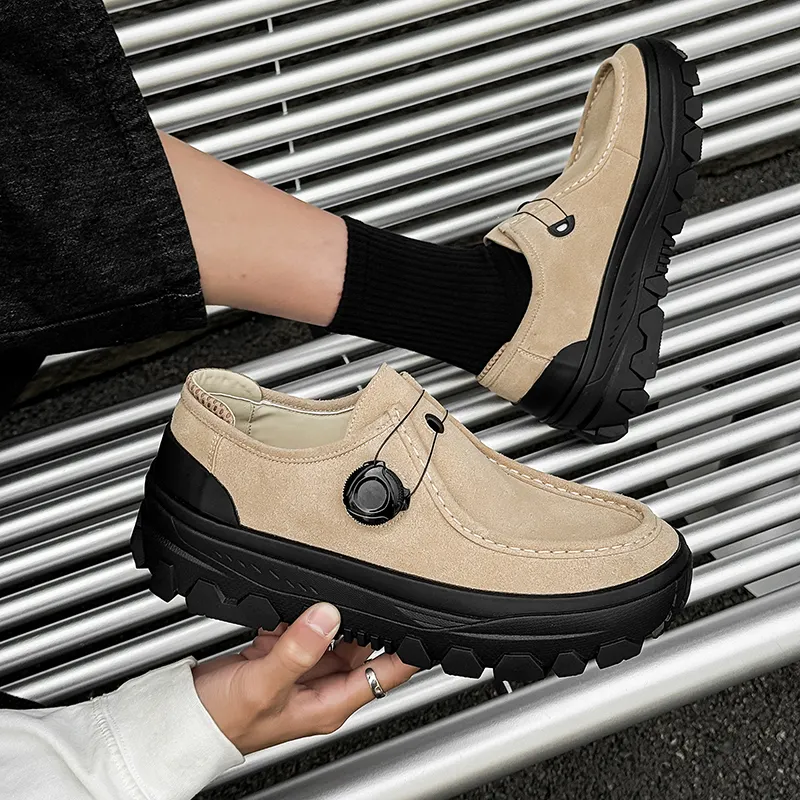 SOBB Shock Absorbers With Slip Resistant And Abrasion Resistant Properties Low Top Casual Shoes Men's-11