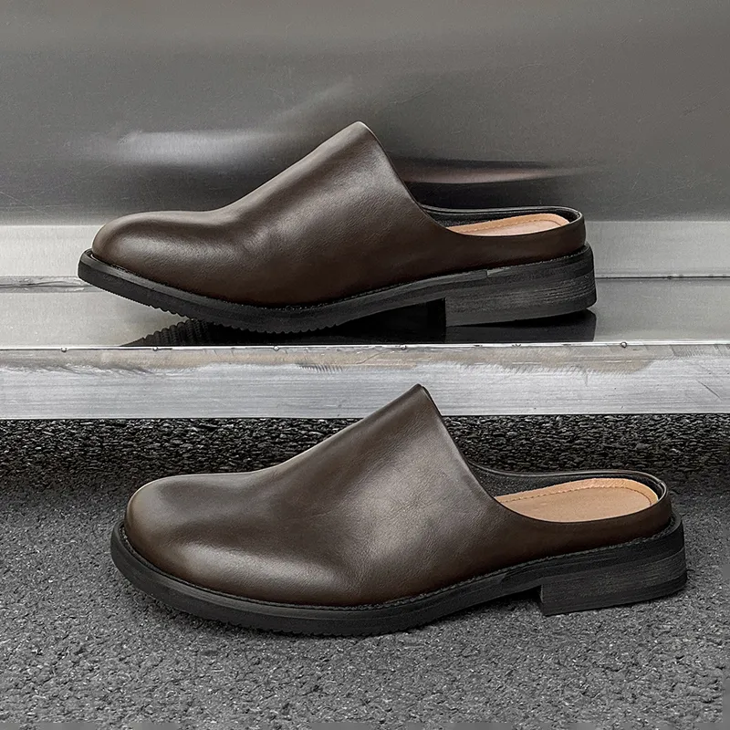 SOBB Abrasion Resistant Slip Resistant Closed Toe Slippers Men's-4