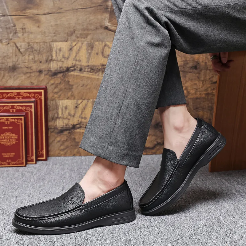 SOBB Dress Shoes Men Low Top Black, Brown-8