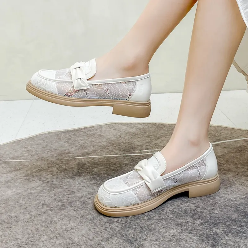 SOBB Loafers Women's Black/White-7