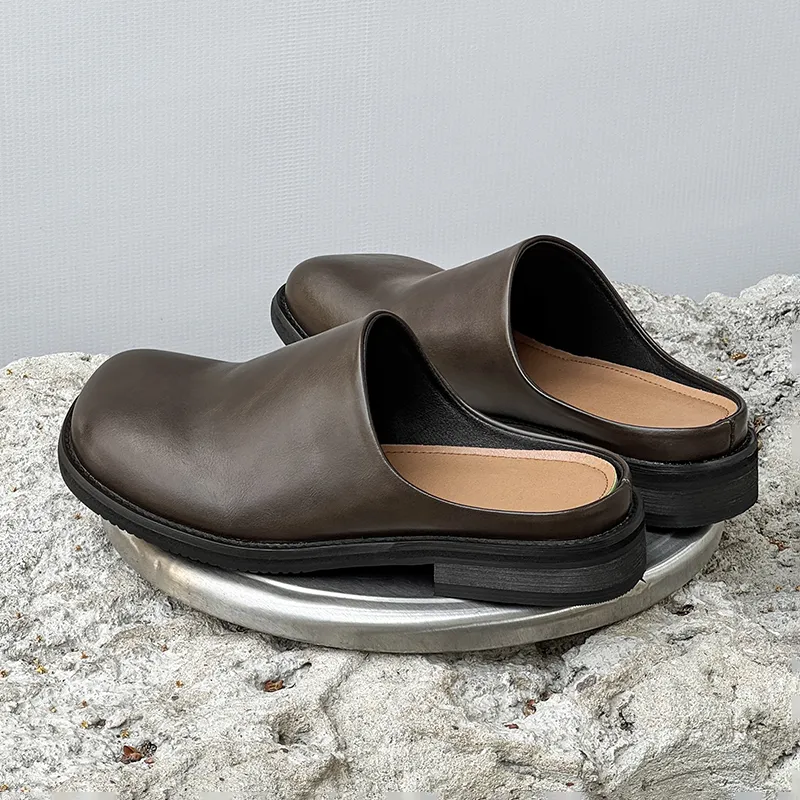 SOBB Abrasion Resistant Slip Resistant Closed Toe Slippers Men's-5