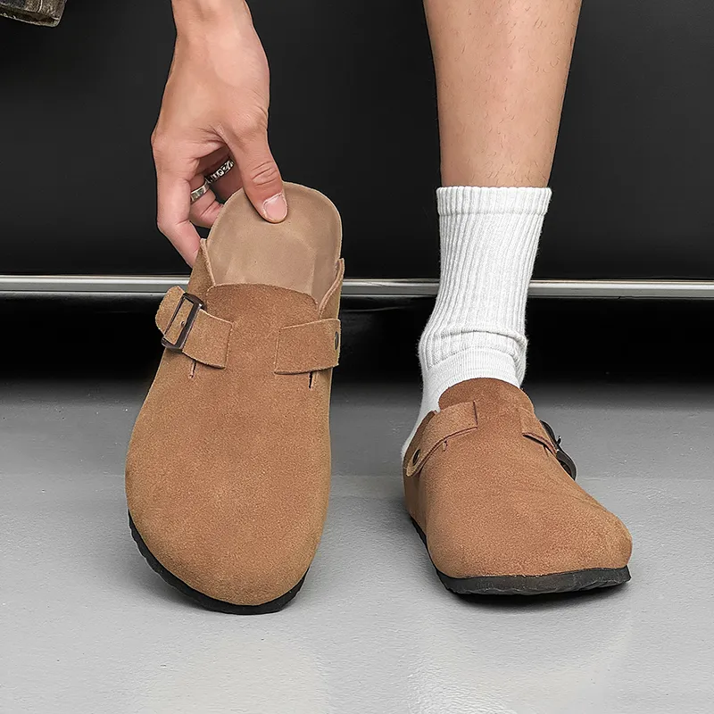 SOBB Cork Sole Slide Slippers Unisex-6