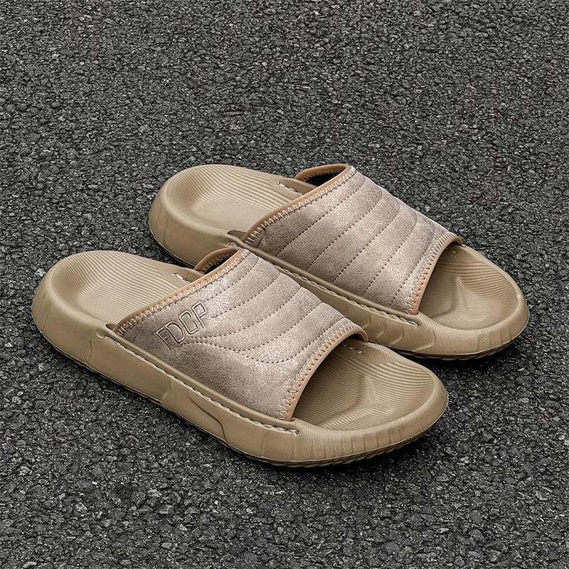 SOBB Slide Slippers Men's Black-13