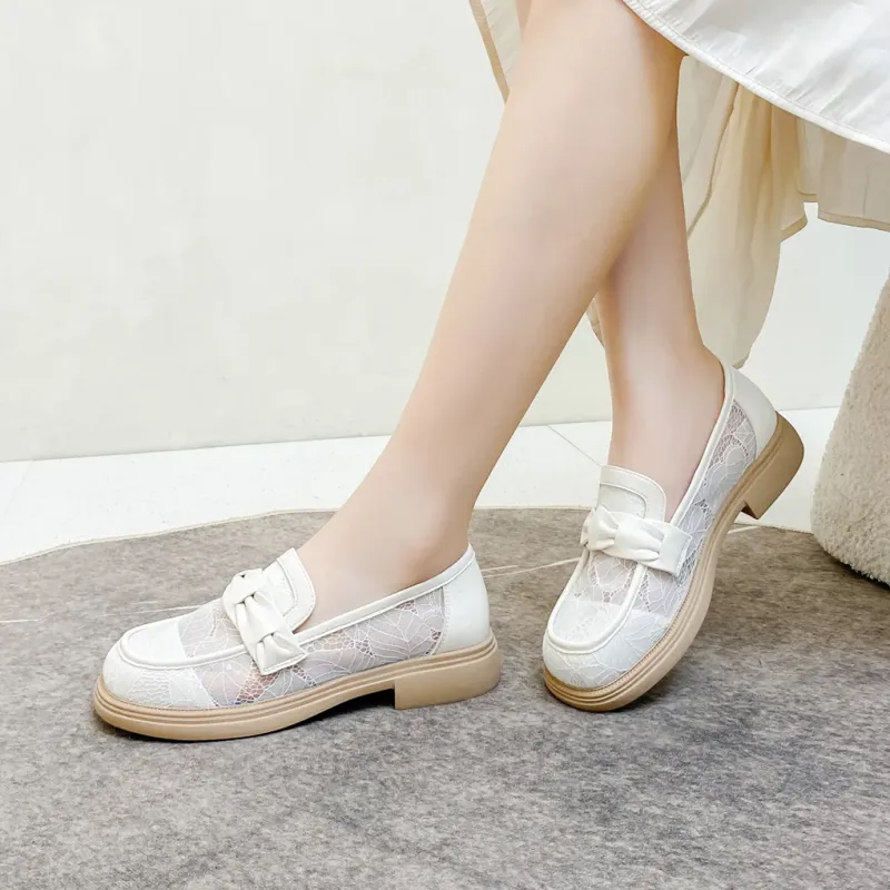 SOBB Loafers Women's Black/White-8