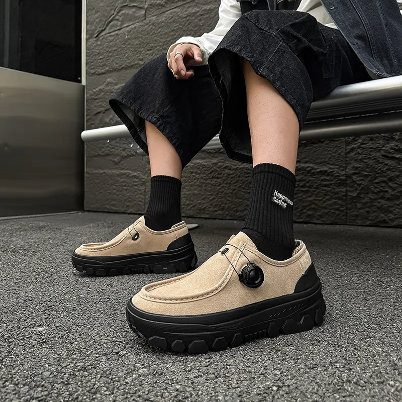 SOBB Shock Absorbers With Slip Resistant And Abrasion Resistant Properties Low Top Casual Shoes Men's-7