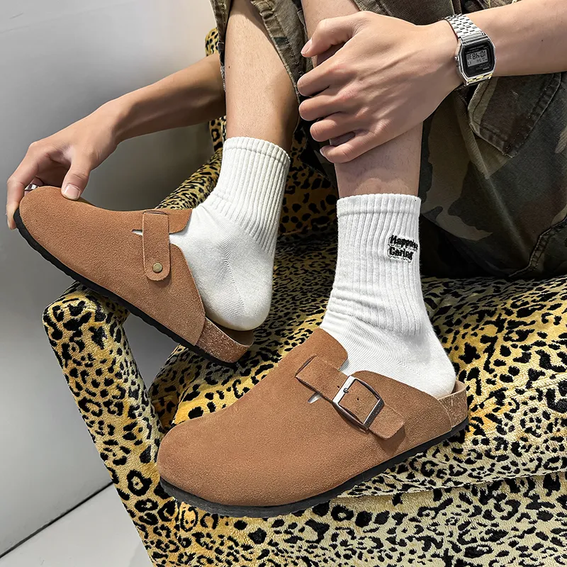SOBB Cork Sole Slide Slippers Unisex-8