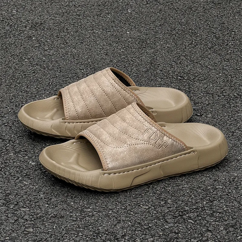 SOBB Slide Slippers Men's Black-14