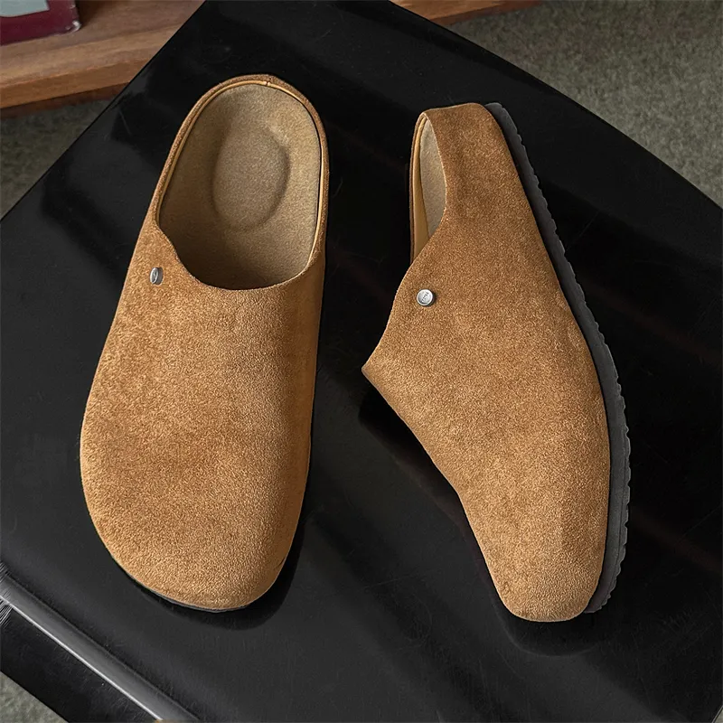 SOBB Abrasion Resistant Slip Resistant Closed Toe Slippers Men's-11