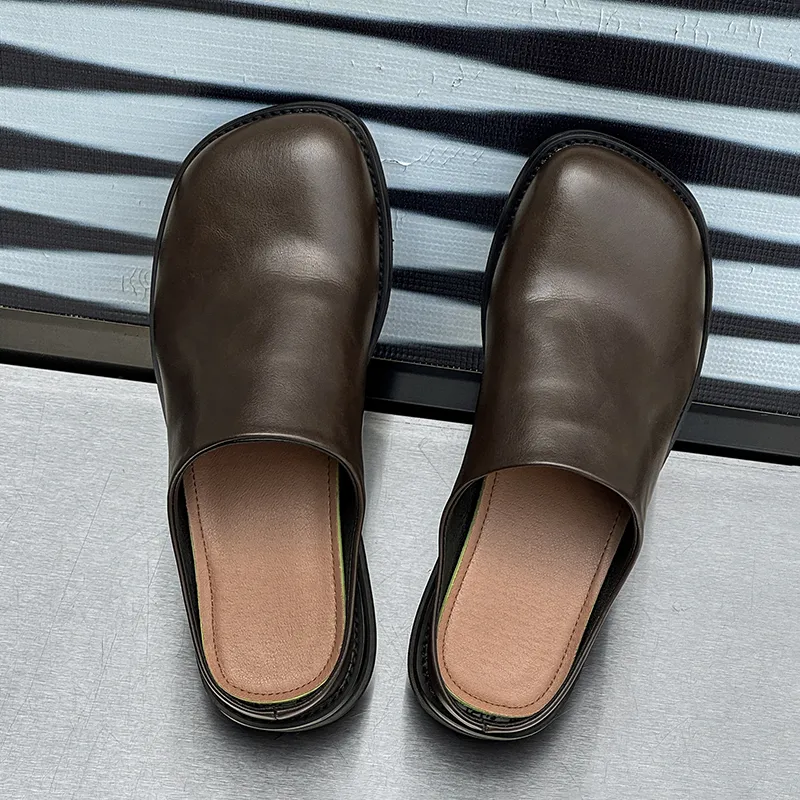 SOBB Abrasion Resistant Slip Resistant Closed Toe Slippers Men's-3