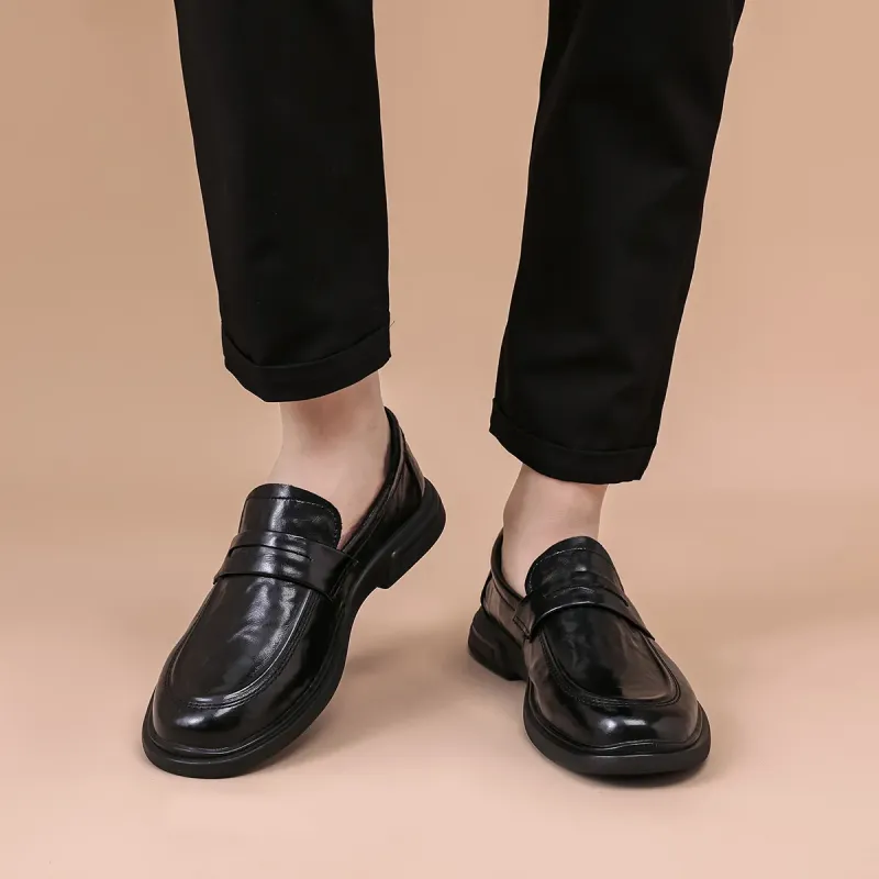 SOBB Loafers Men Black-1