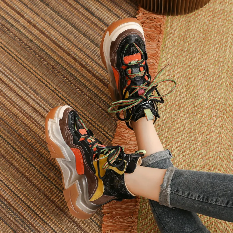 SOBB Cushioning Anti-Slip And Wear-Resistant High-Top Casual Shoes Women's-11