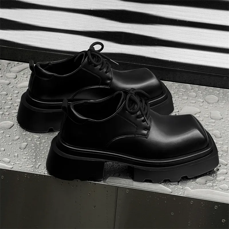 SOBB Low Top Casual Shoes Men's Black-5