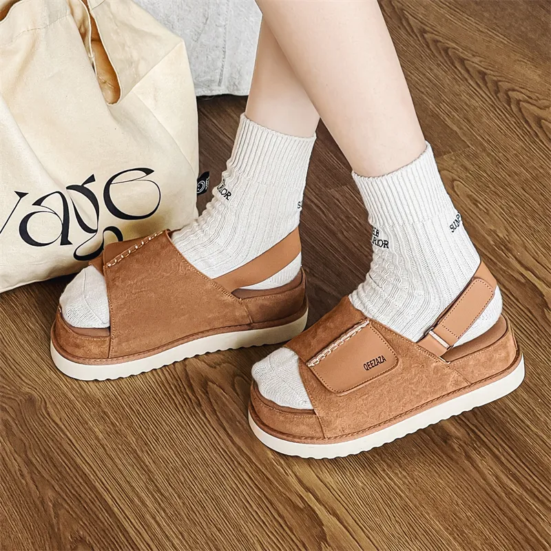 SOBB Beach Sandals Unisex Black/Chestnut/Sand-7