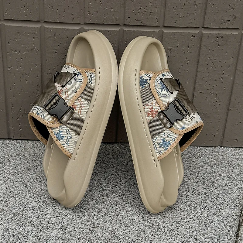 SOBB Abrasion Resistant Cushioning Slide Slippers Men's-10