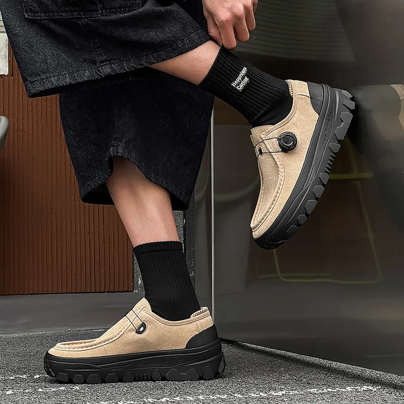 SOBB Shock Absorbers With Slip Resistant And Abrasion Resistant Properties Low Top Casual Shoes Men's-9