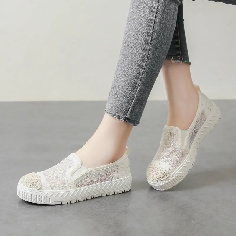 SOBB Espadrilles Women's Apricot, Black-4