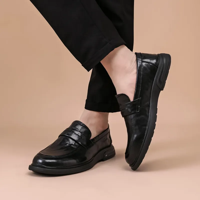 SOBB Loafers Men Black-2