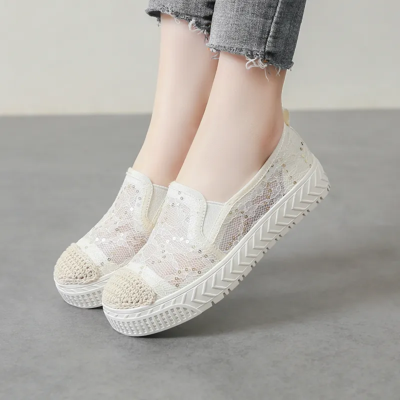 SOBB Espadrilles Women's Apricot, Black-7