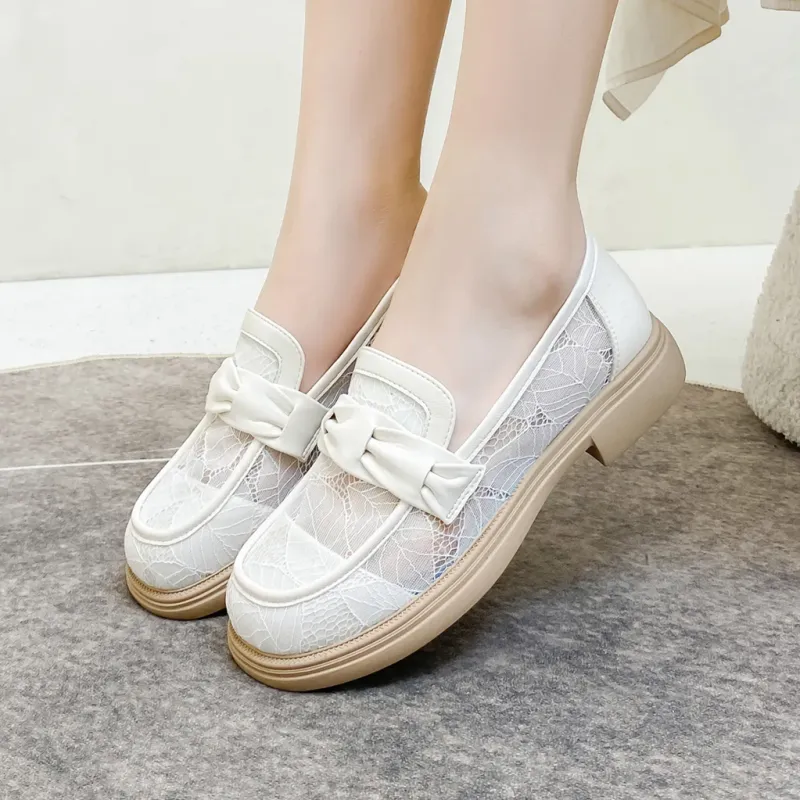 SOBB Loafers Women's Black/White-11