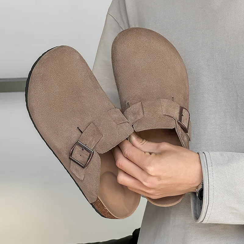 SOBB Cork Sole Slide Slippers Unisex-13