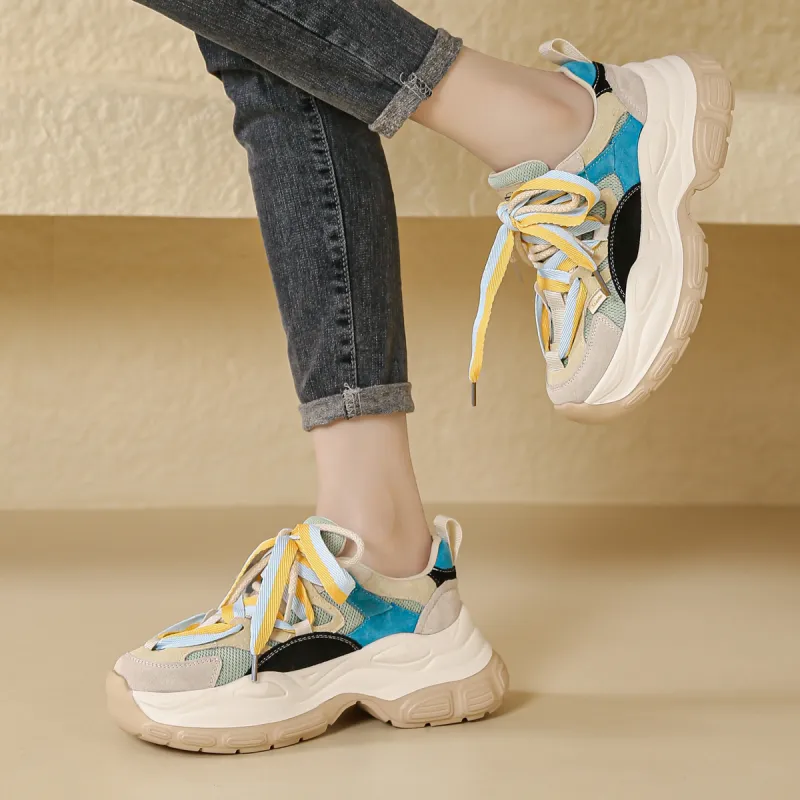 SOBB Low Top Chunky Sneakers Women's-11