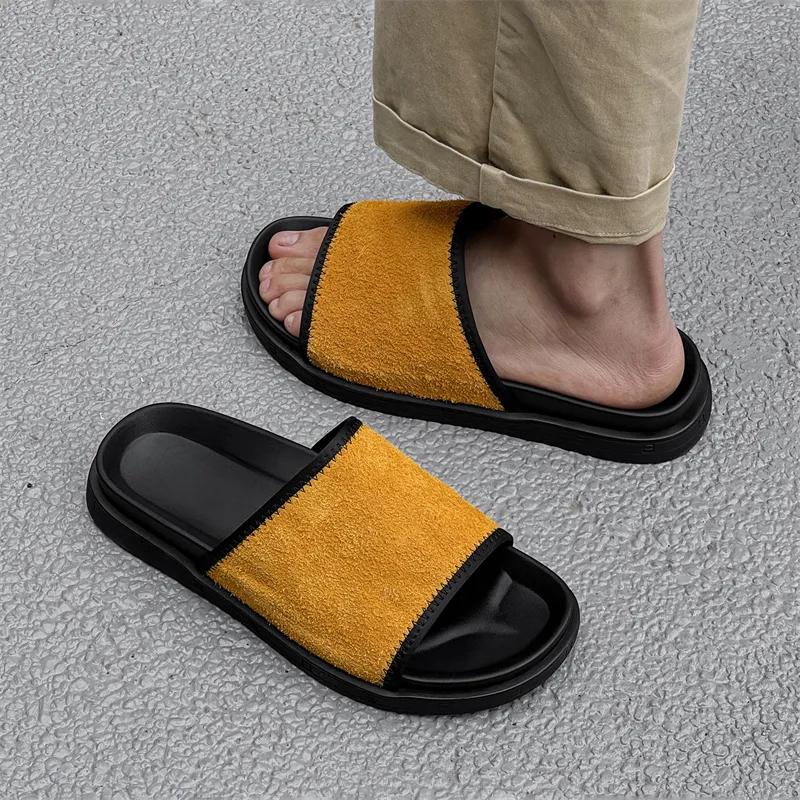 SOBB Slip Resistant Abrasion Resistant Cushioning Slide Slippers Men's-10