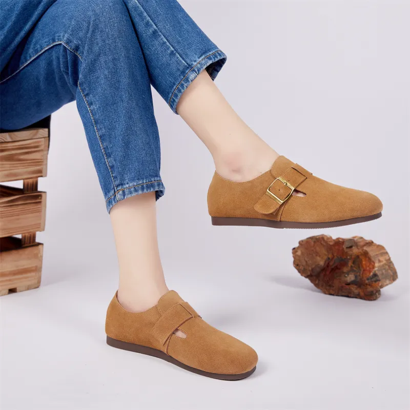 SOBB Casual Single Shoes Women's Camel-3