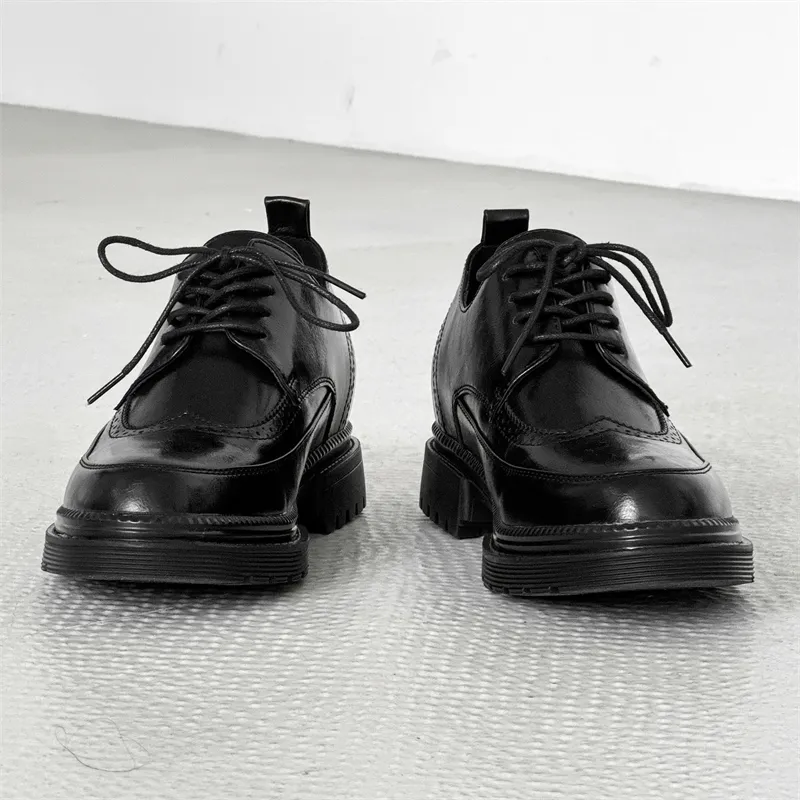 SOBB Men's Casual Shoes Men Low Top Black-4